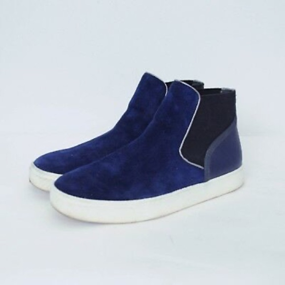 sam edelman blue high top sneakers